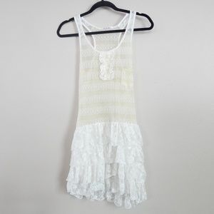 Paradis Miss Tops - Unique NWOT lace top. mini dress by Paradis Miss Paradis Miss Tops - Unique NWOT lace top. mini dress by Paradis Miss